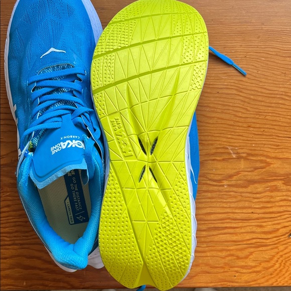 Hoka Teal and White Athletic Shoes - Picture 5 of 7